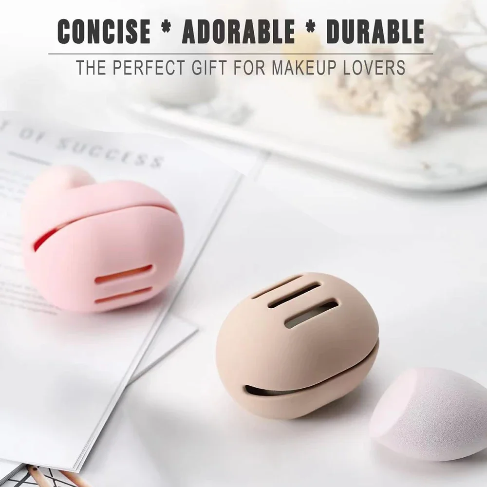 Beauty Makeup Egg - Makeup Sponge Silicon Holder Breathable Beauty