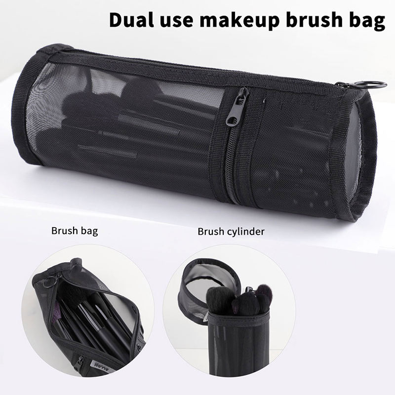 Beauty Makeup Background - 【AD】Multifunctional Makeup Brush Storage Bag Portable