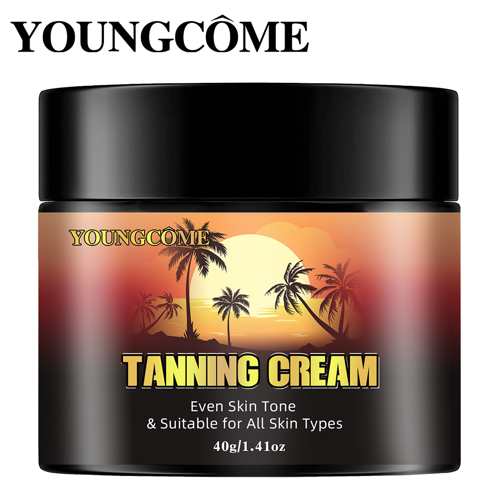 Body Shimmer Lotion - Shine Brown Tanning Accelerator Cream For