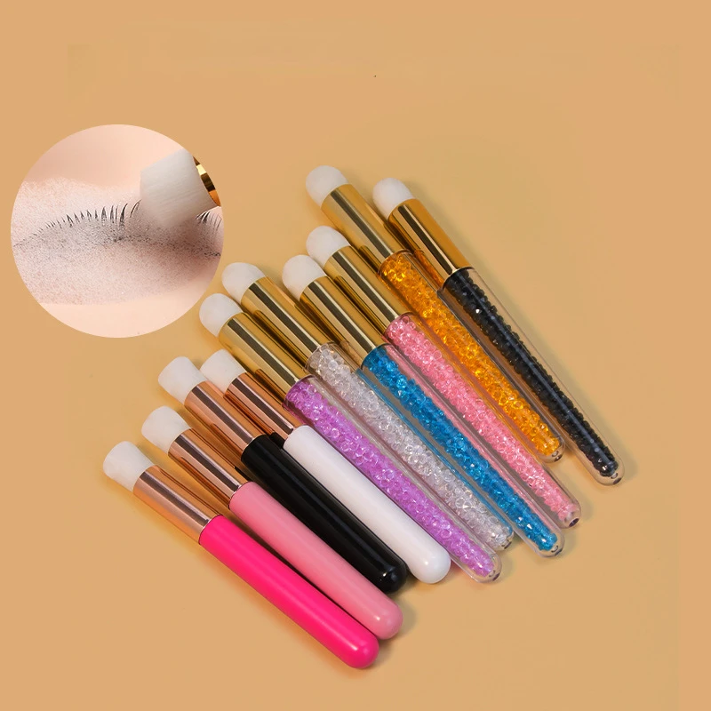 Beauty Queen Makeup - New Crystal Eyelash Cleaning Brushes Eyebrow
