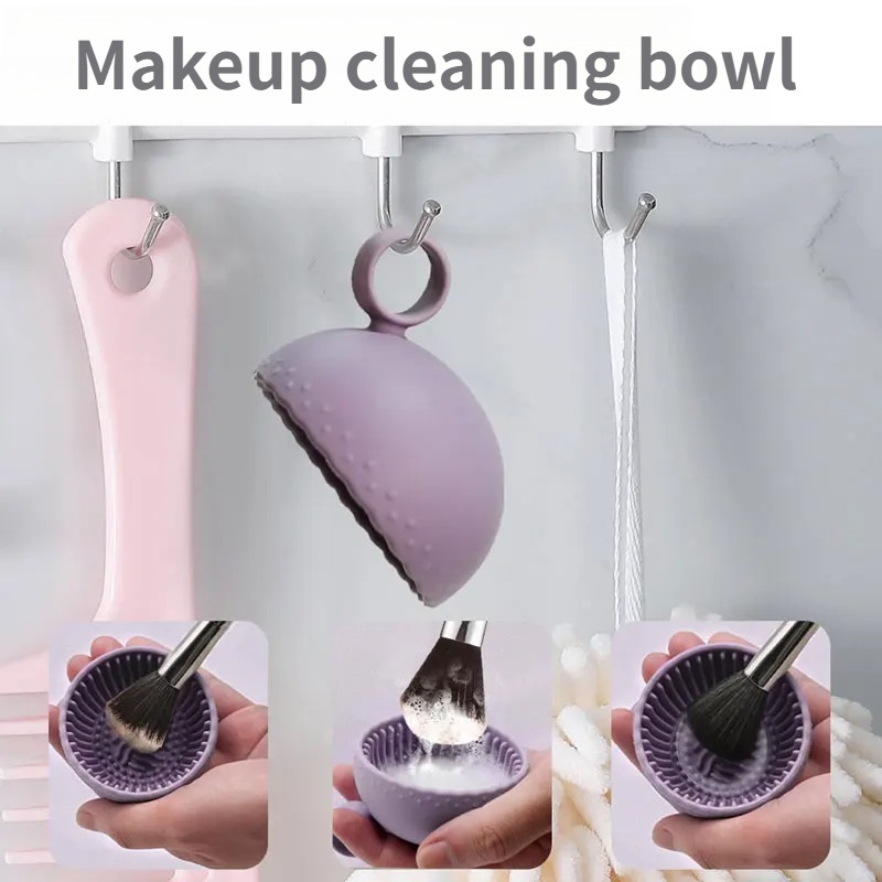 Soft Silicone Makeup Brush Cle – Beauty Makeup Background Bewertung und Preis