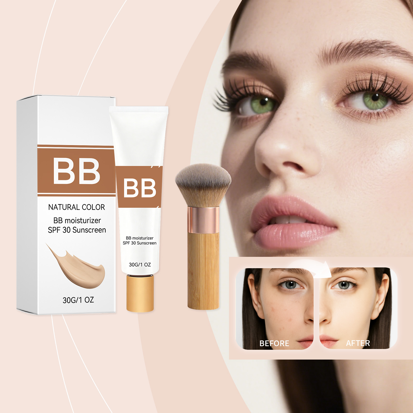 SPF 30 Tinted Moisturizer BB C – Beauty Queen Makeup Bewertung und Preis