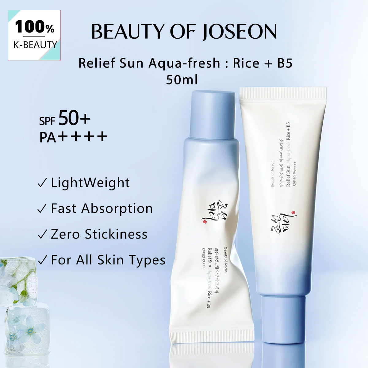 Beauty of Joseon Relief Sun Aq – Beauty Of Joseon Makeup Bewertung und Preis
