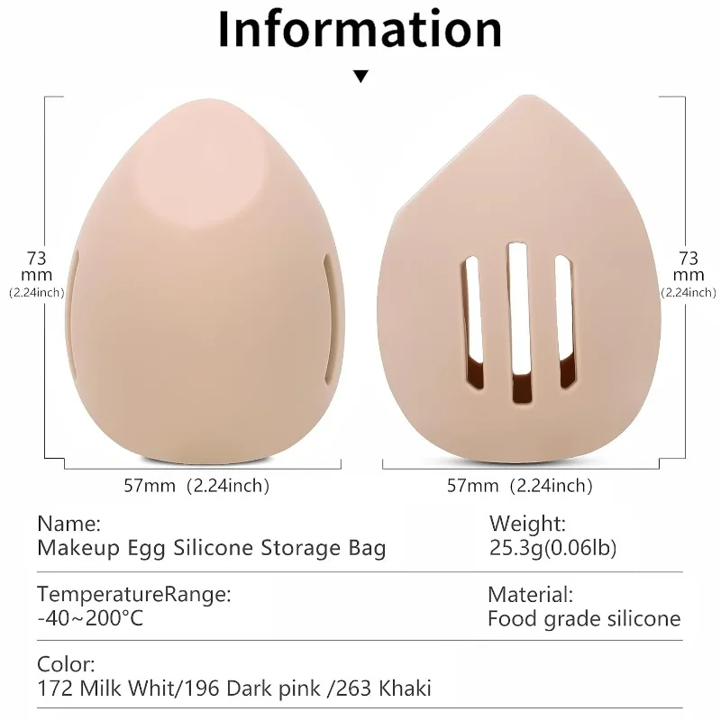 Silicone Beauty Egg Breathable – Beauty Makeup Egg Bewertung und Preis
