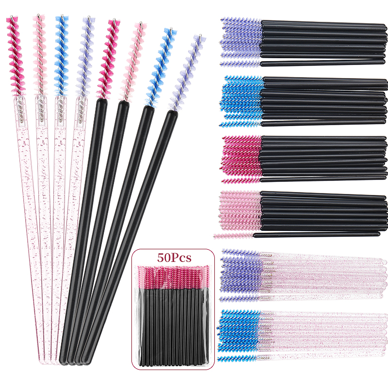 50Pcs Disposable Eyelash Makeu – Beauty Makeup Background Bewertung und Preis