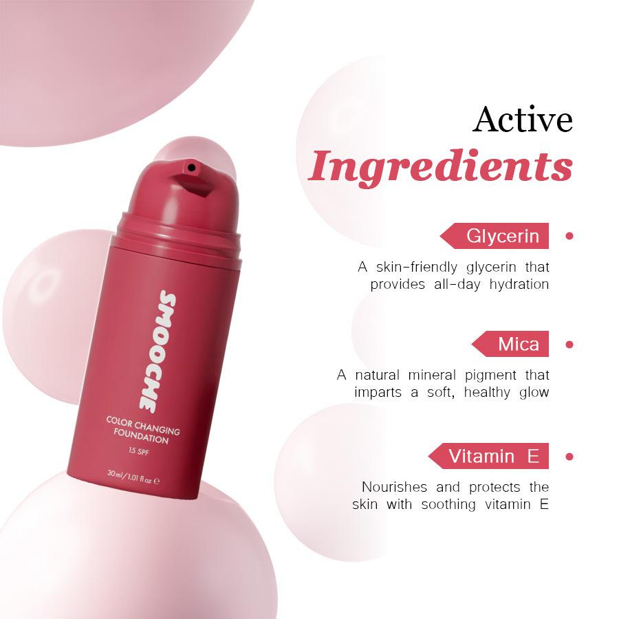 SMOOCHE Color Changing Foundat – Beauty Natural Makeup Bewertung und Preis