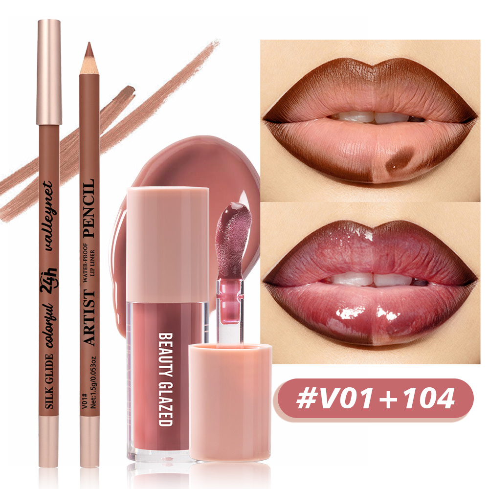 2Pcs/Set Matte Velvet Lip Line – Beauty Makeup Tutorial Bewertung und Preis
