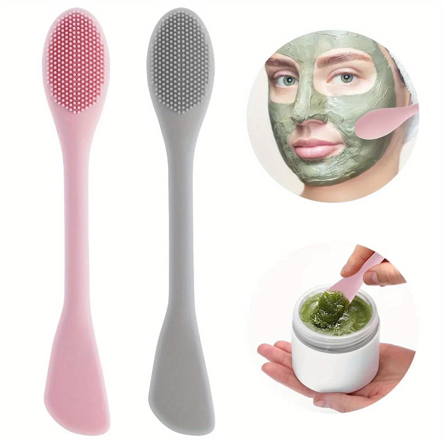 Double Head Facial Mask Brush  – Beauty Queen Makeup Bewertung und Preis