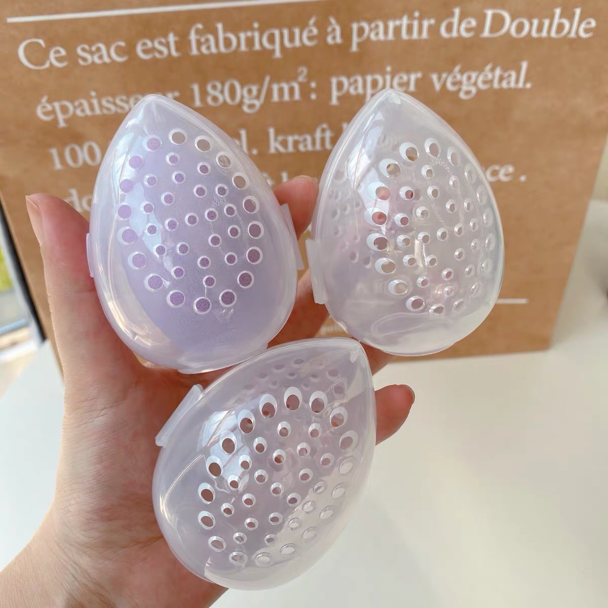 Empty Makeup Sponge Storage Bo – Beauty Makeup Egg Bewertung und Preis