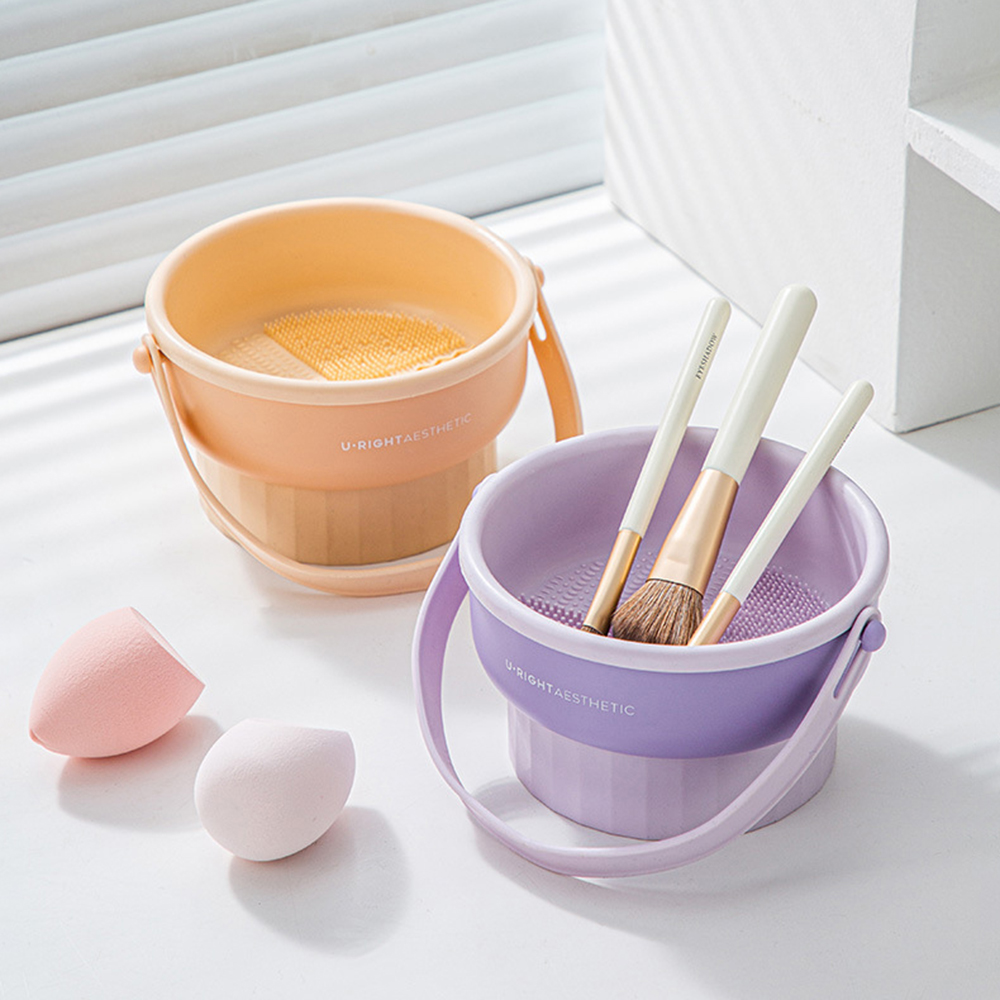 Makeup Brush Cleaning Bucket W – Beauty Makeup Background Bewertung und Preis