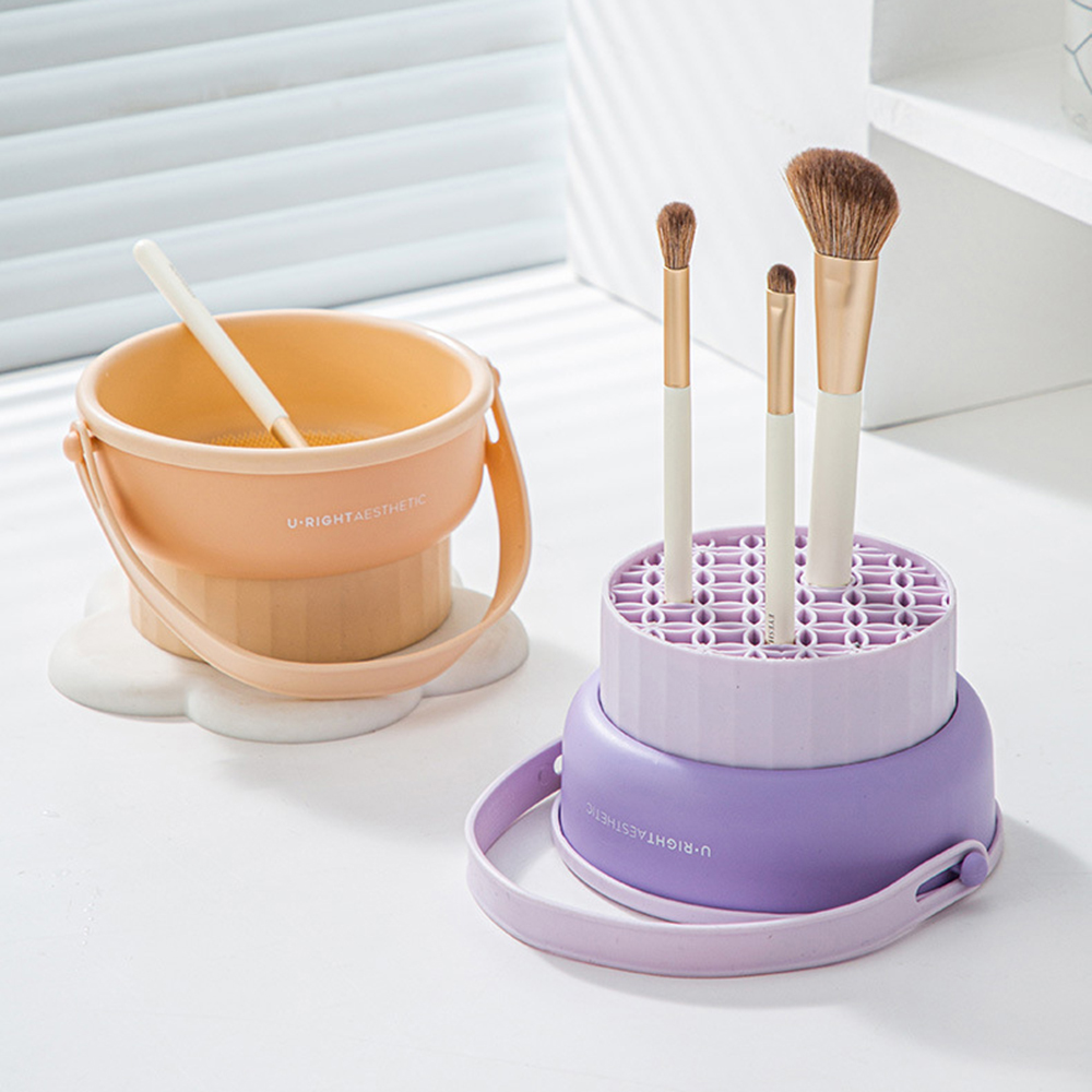 Makeup Brush Cleaning Bucket W – Beauty Makeup Background Bewertung und Preis