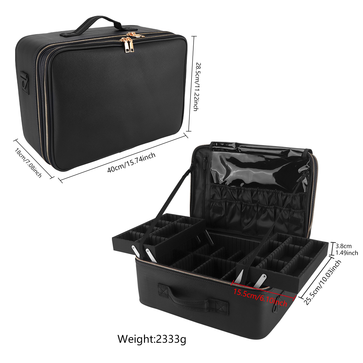 Women Travel Cosmetic Case Org – Beauty Makeup Box Set Bewertung und Preis