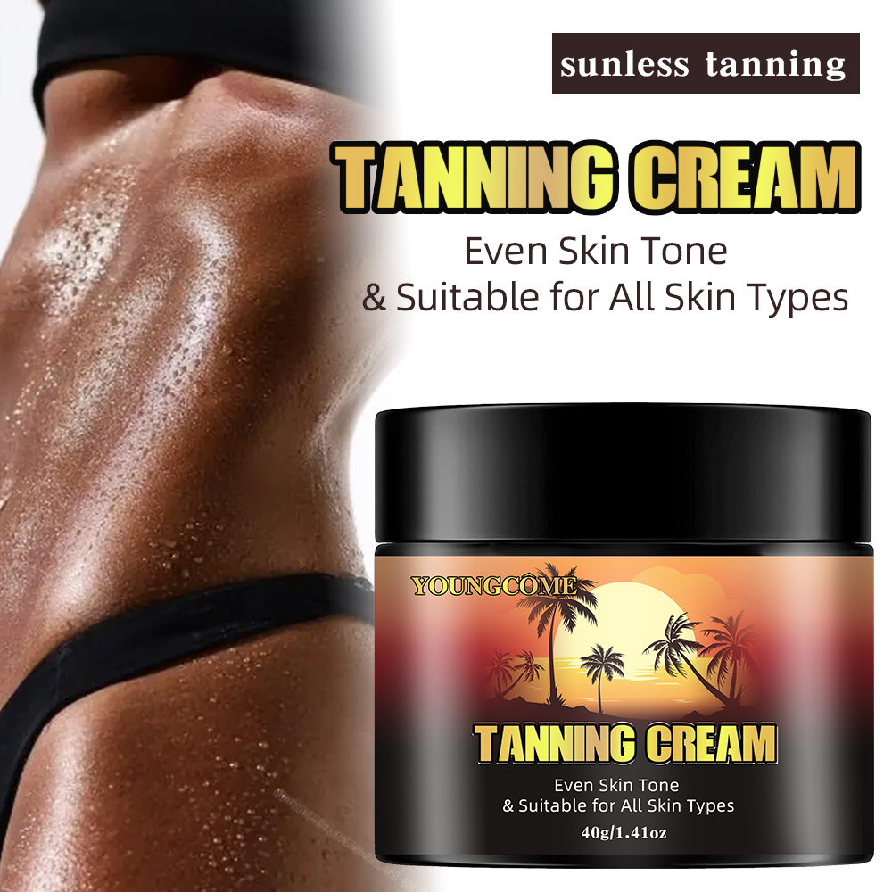 YOUNGCOME Shine Brown Tanning  – Body Shimmer Lotion Bewertung und Preis