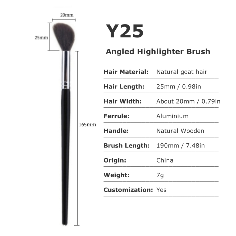 Highlighter Makeup Brushes Blu – Beauty Queen Makeup Bewertung und Preis