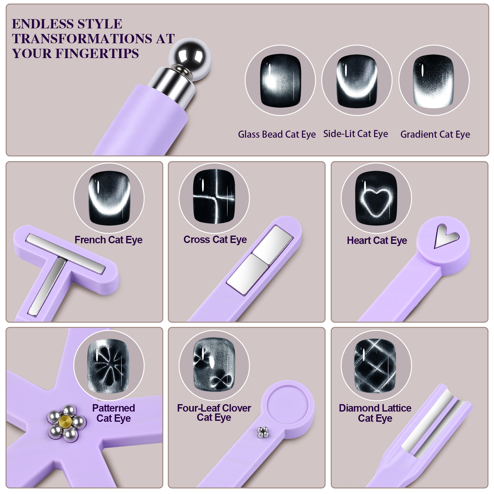 8In1 Nail Art Magnet Featuring – Contour Palette Stick Bewertung und Preis