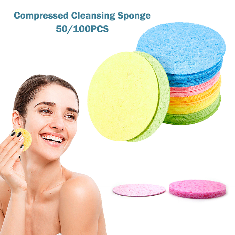 50/100Pcs Compressed Natural C – Beauty Queen Makeup Bewertung und Preis