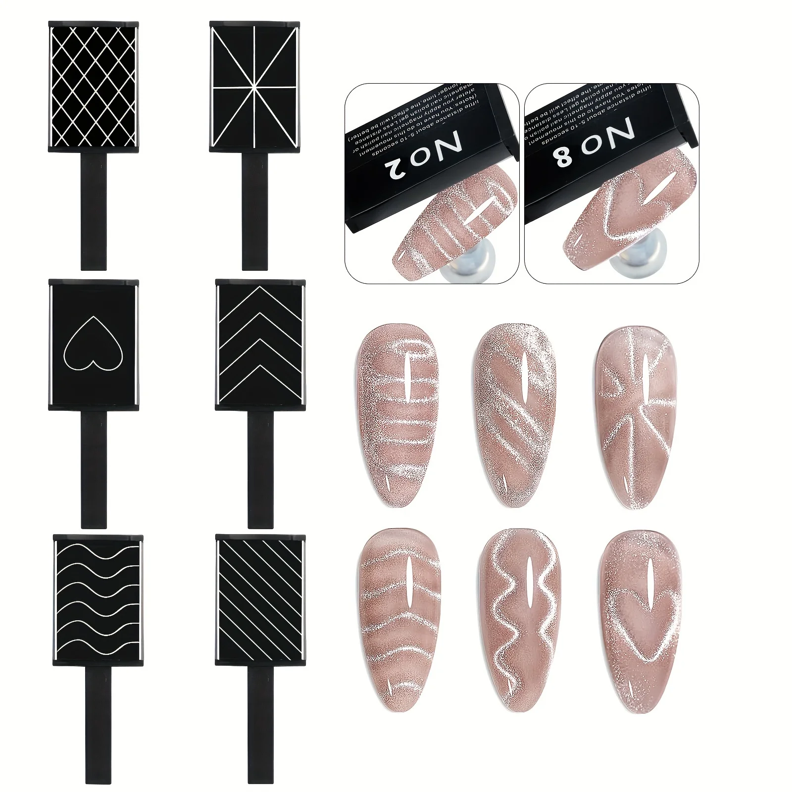 12pcs Magnet Stick Wand Set Fo – Contour Palette Stick Bewertung und Preis