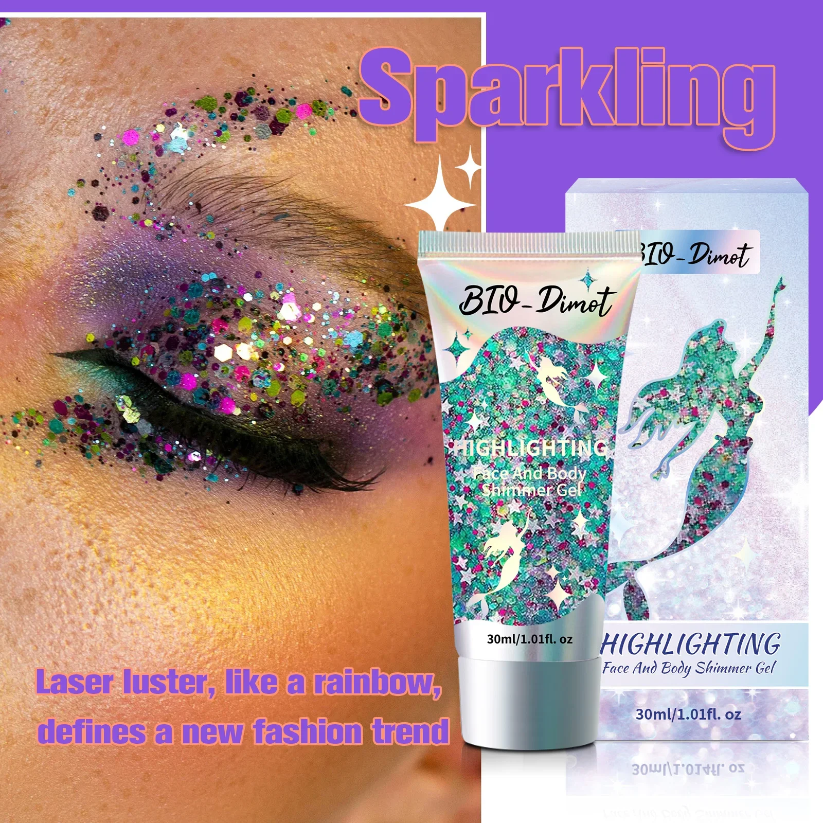 BIO-Dimot 30g Sparkling Shimme – Body Shimmer Lotion Bewertung und Preis