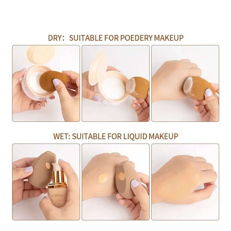 New 2-Color Makeup Sponge Prof – Woman Beauty Makeup Bewertung und Preis