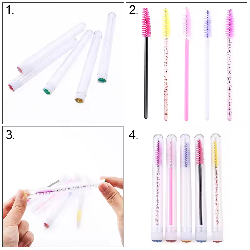 Eyelash Brush Tube With Eyebro – Beauty Makeup Background Bewertung und Preis