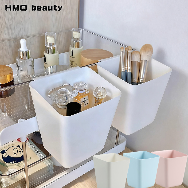 2/1pc Hanging Storage Bucket C – Beauty Makeup Background Bewertung und Preis