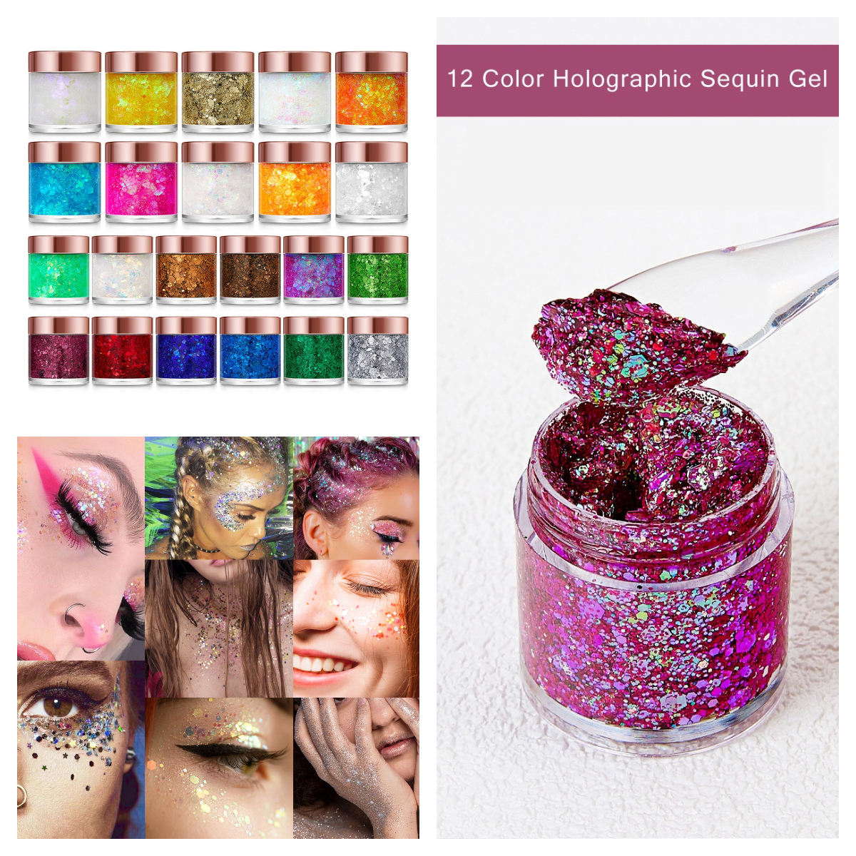 Wholesale Eco Gel Glitter Gel  – Body Shimmer Lotion Bewertung und Preis