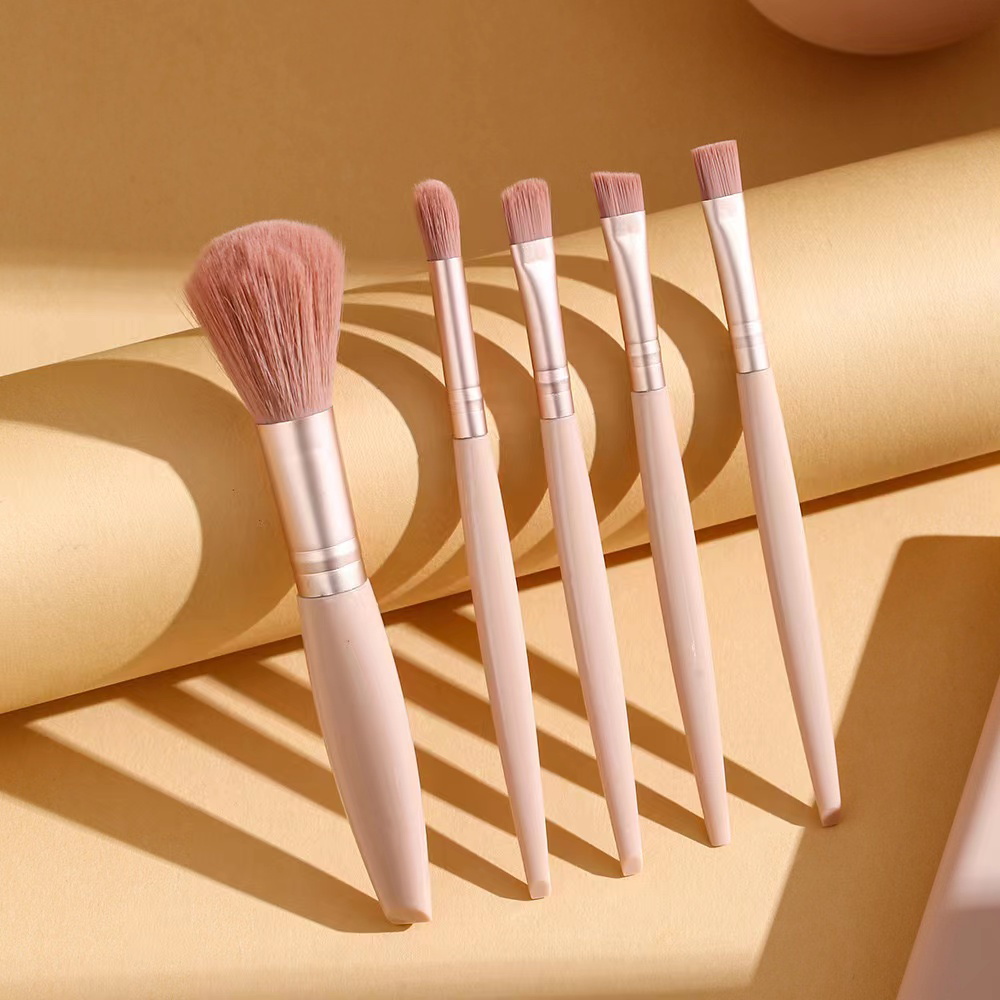 5pcs Cosmetic Brush Kit With M – Beauty Makeup Box Set Bewertung und Preis