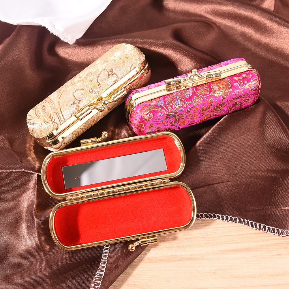 Portable Mini Makeup Silk Box  – Beauty Makeup Box Set Bewertung und Preis