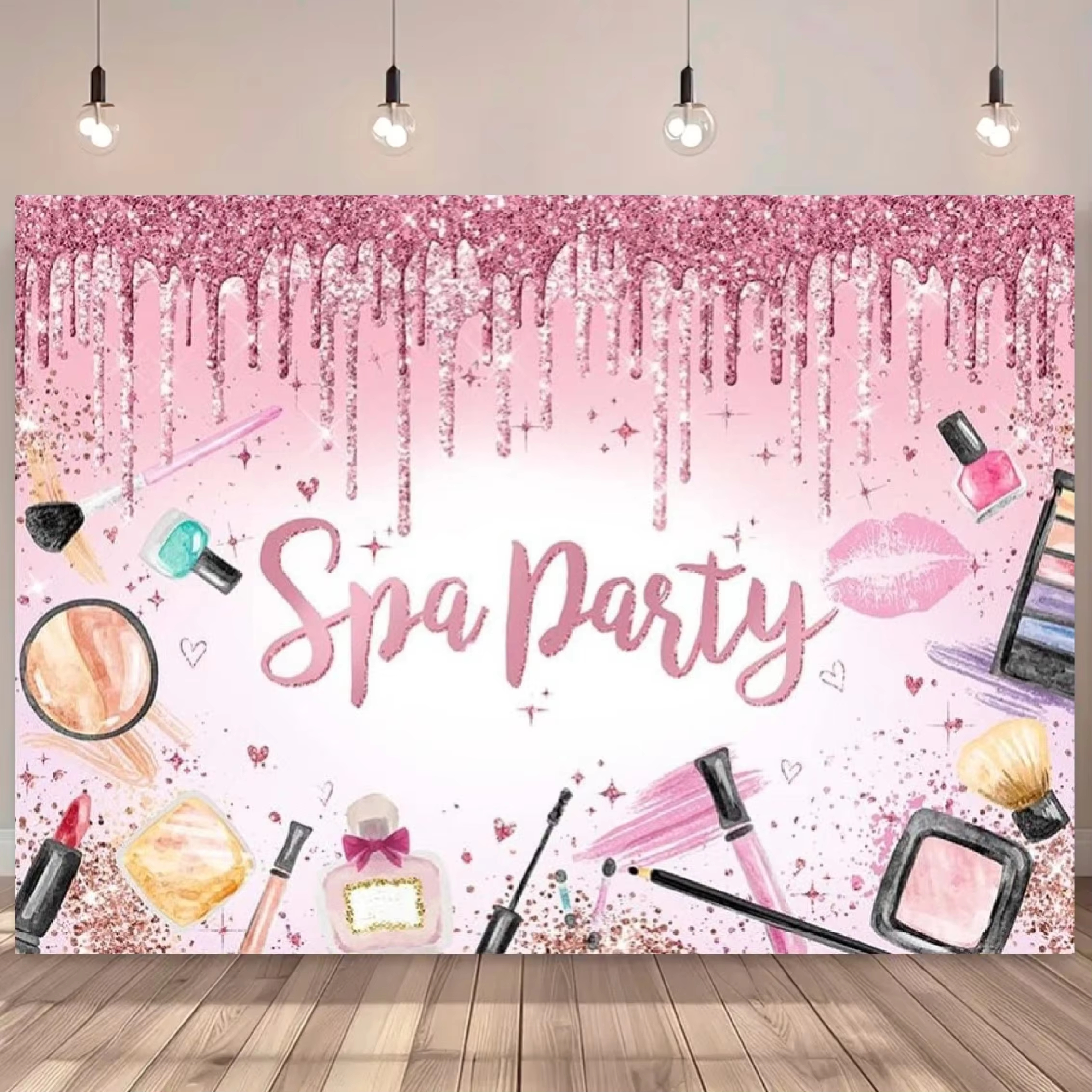 Birthday Party Banner Backgrou – Beauty Makeup Girl Photo Bewertung und Preis