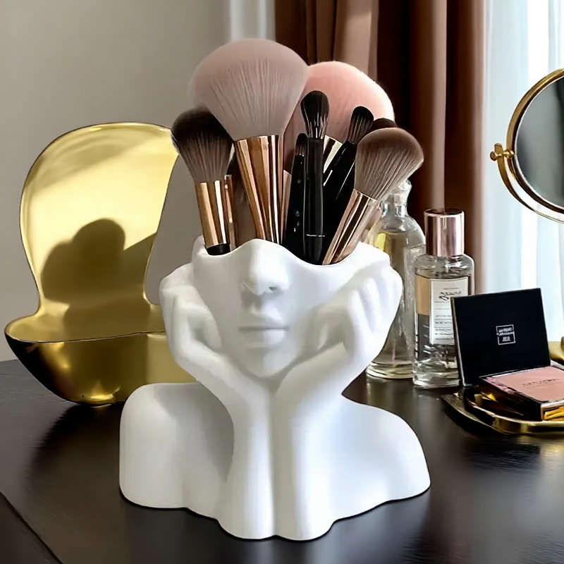 Face Shape Makeup Brush Holder – Beauty Queen Makeup Bewertung und Preis
