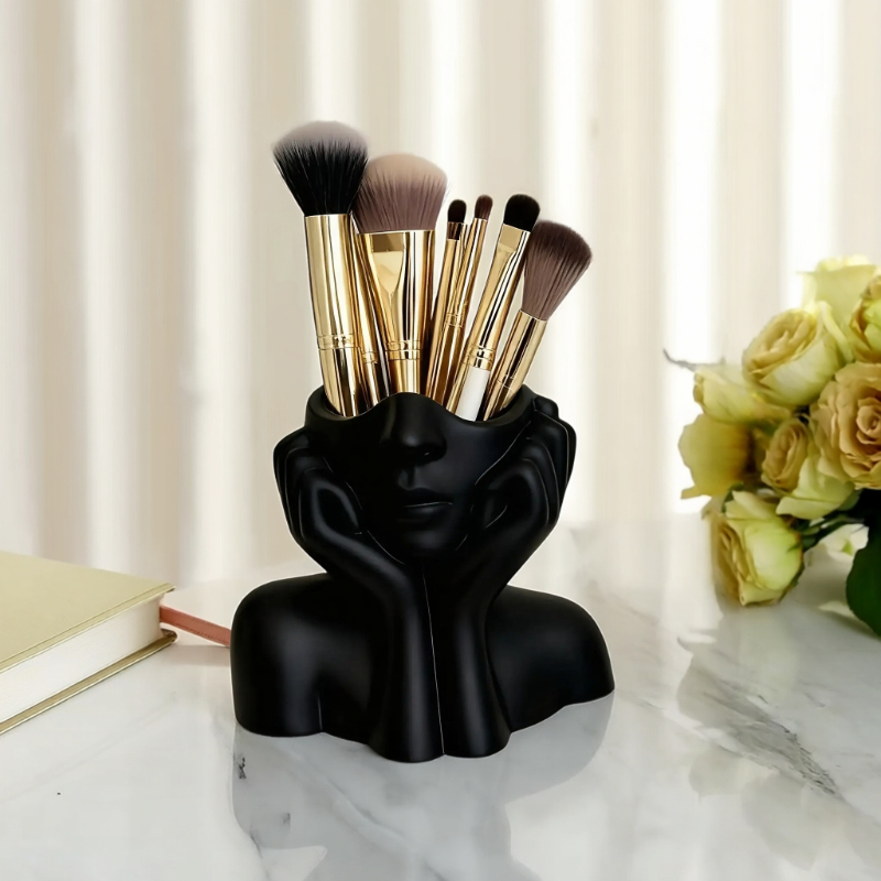 Face Shape Makeup Brush Holder – Beauty Queen Makeup Bewertung und Preis