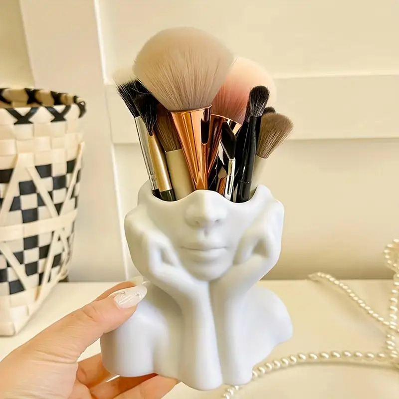 Face Shape Makeup Brush Holder – Beauty Queen Makeup Bewertung und Preis