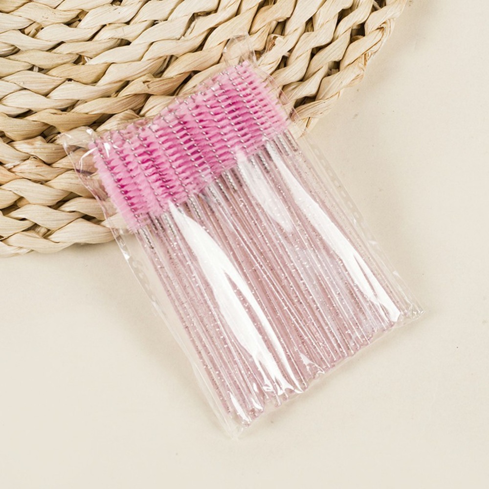50-100PCS Crystal Eyelash Brus – Beauty Makeup Background Bewertung und Preis
