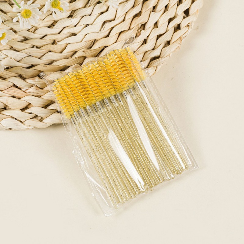 50-100PCS Crystal Eyelash Brus – Beauty Makeup Background Bewertung und Preis
