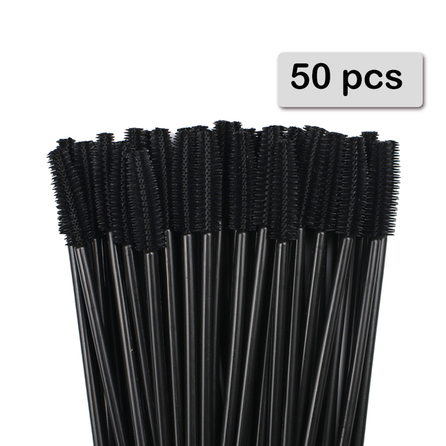50pcs Silicone Mascara Wands A – Woman Beauty Makeup Bewertung und Preis