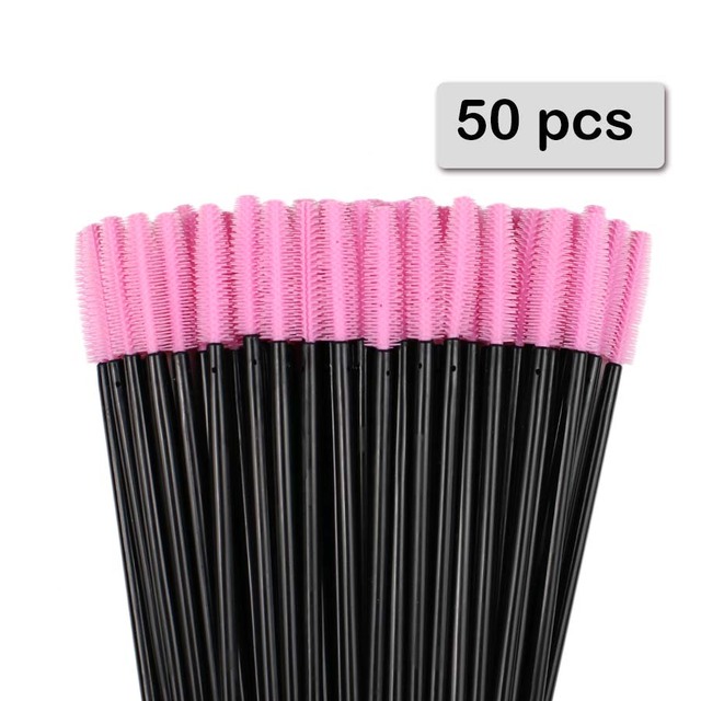 50pcs Silicone Mascara Wands A – Woman Beauty Makeup Bewertung und Preis