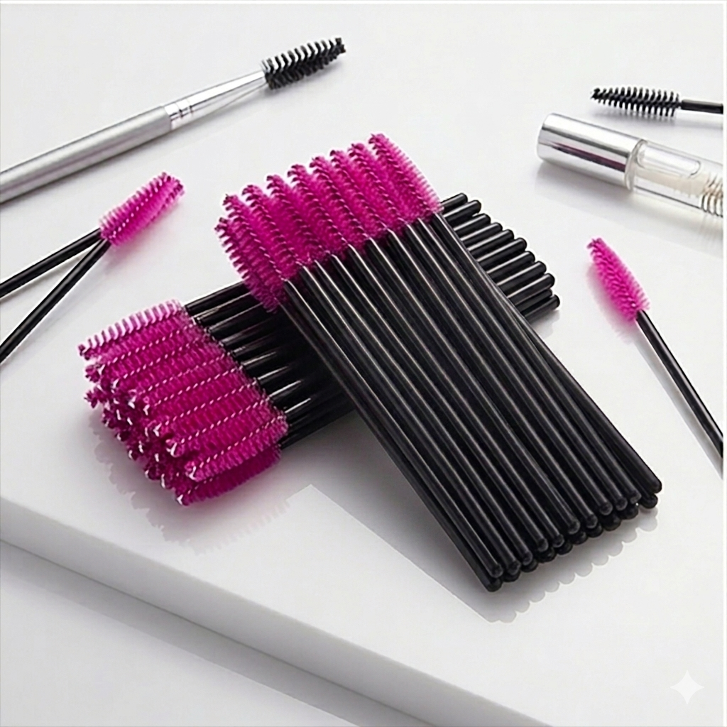50Pcs Bulk Women Eyelash Brush – Woman Beauty Makeup Bewertung und Preis